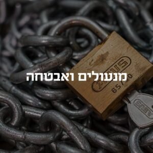 מנעולים ואבטחה