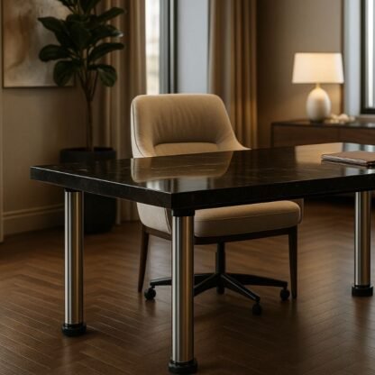 renderd desk 80mm leg