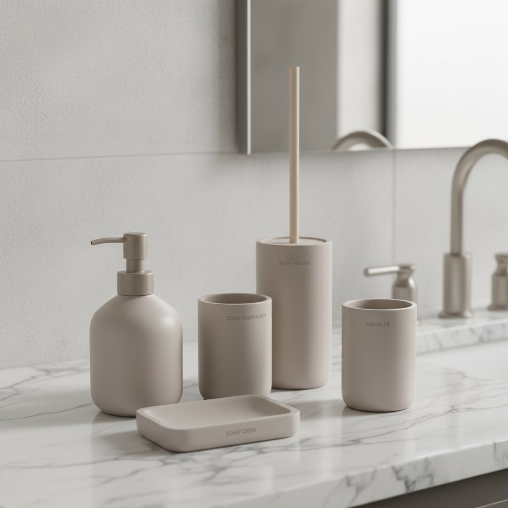 ערכת אביזרי אמבט - סדרת LUCY