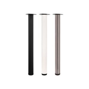 סט 4 רגליים מתכווננות עם פלטה קוטר 60 ממ גובה 870ממ